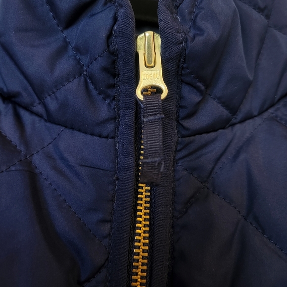 Old Navy quilted blue vest - Picture 6 of 9